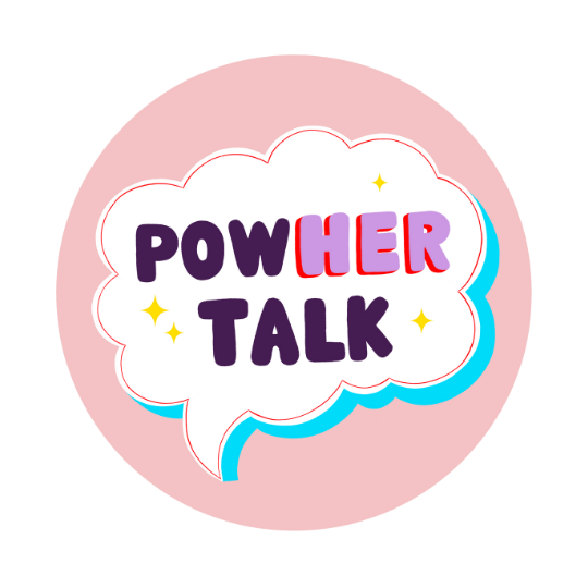 PowHer talk logo_frilagd