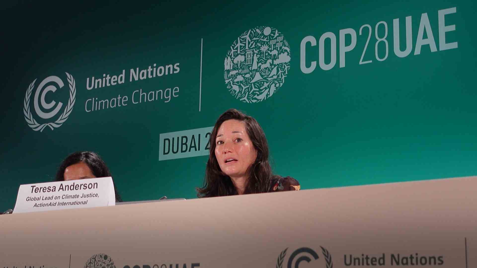 Teresa kommentar COP28
