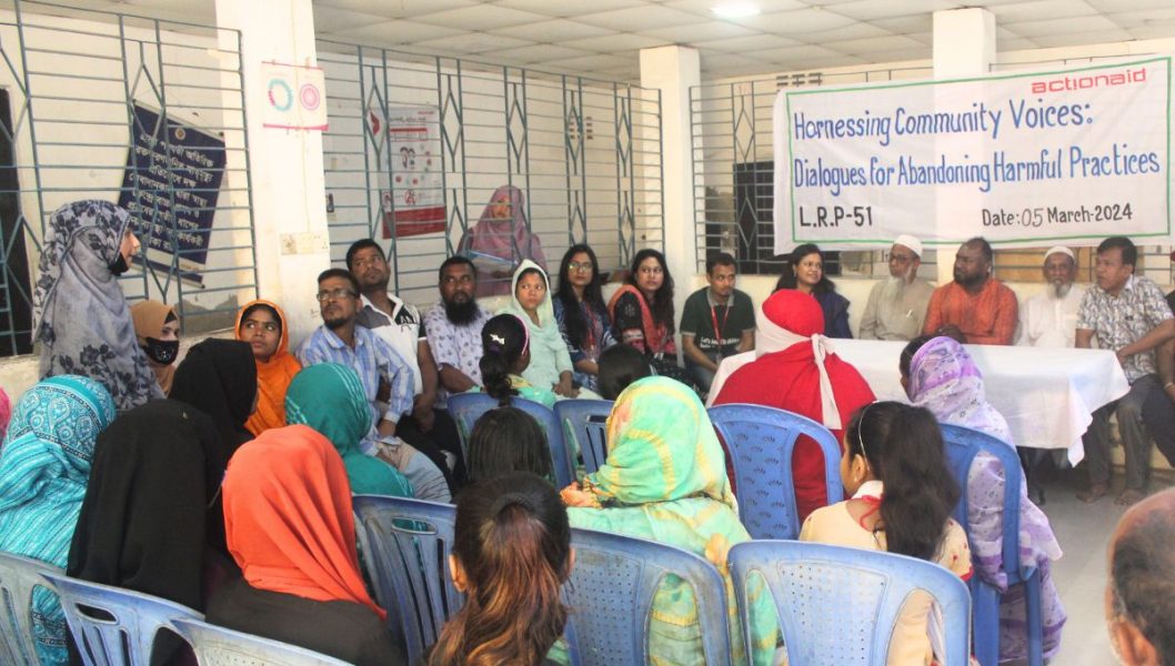 Trygghetsåtgärder för flickor i Chanpara, Bangladesh